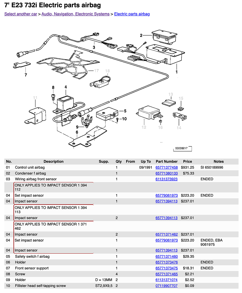 1984 BMW 733i with SRS