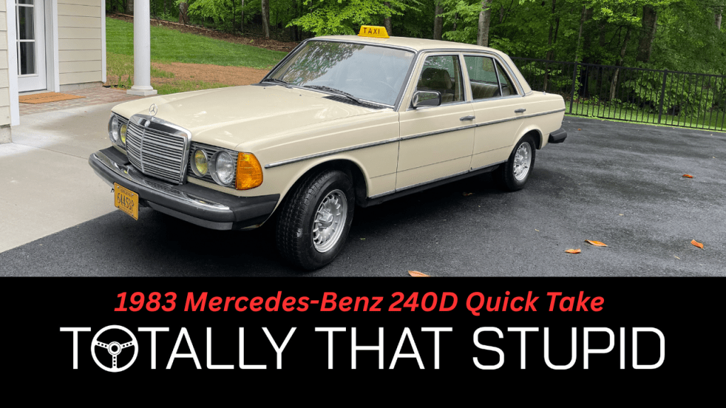 TTS Quick Look and Drive: 1983 Mercedes-Benz 240D&nbsp;Manual